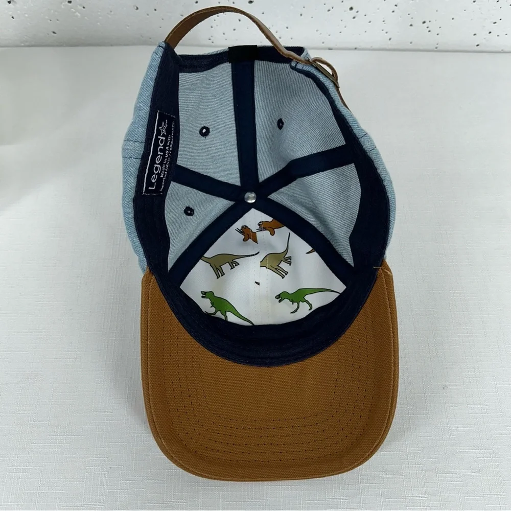 Legend 5 Panel Denim Adjustable Baseball Hat